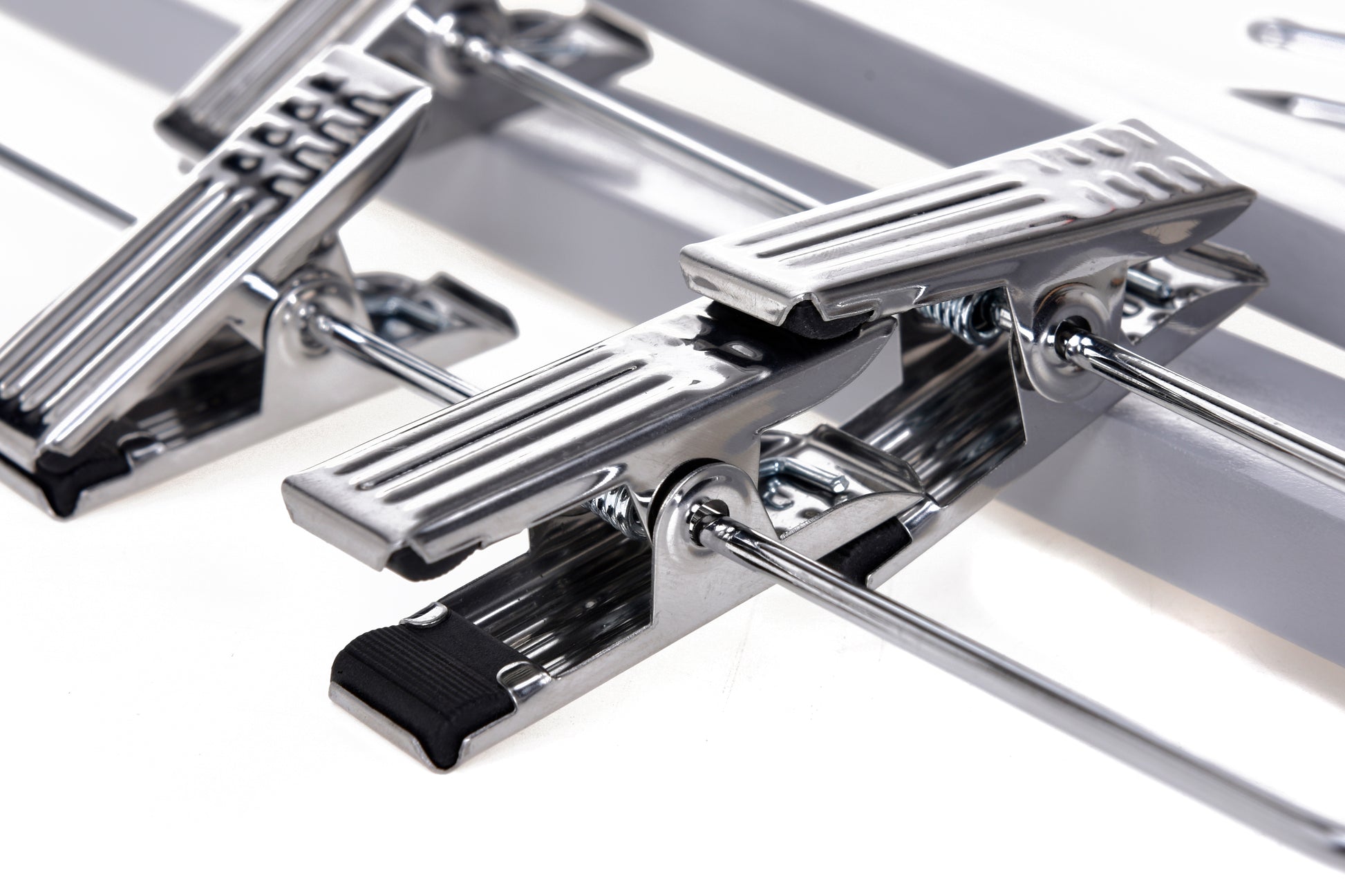 W063 - Wooden Straight Skirt Hangers, 14inch, Gray - 100