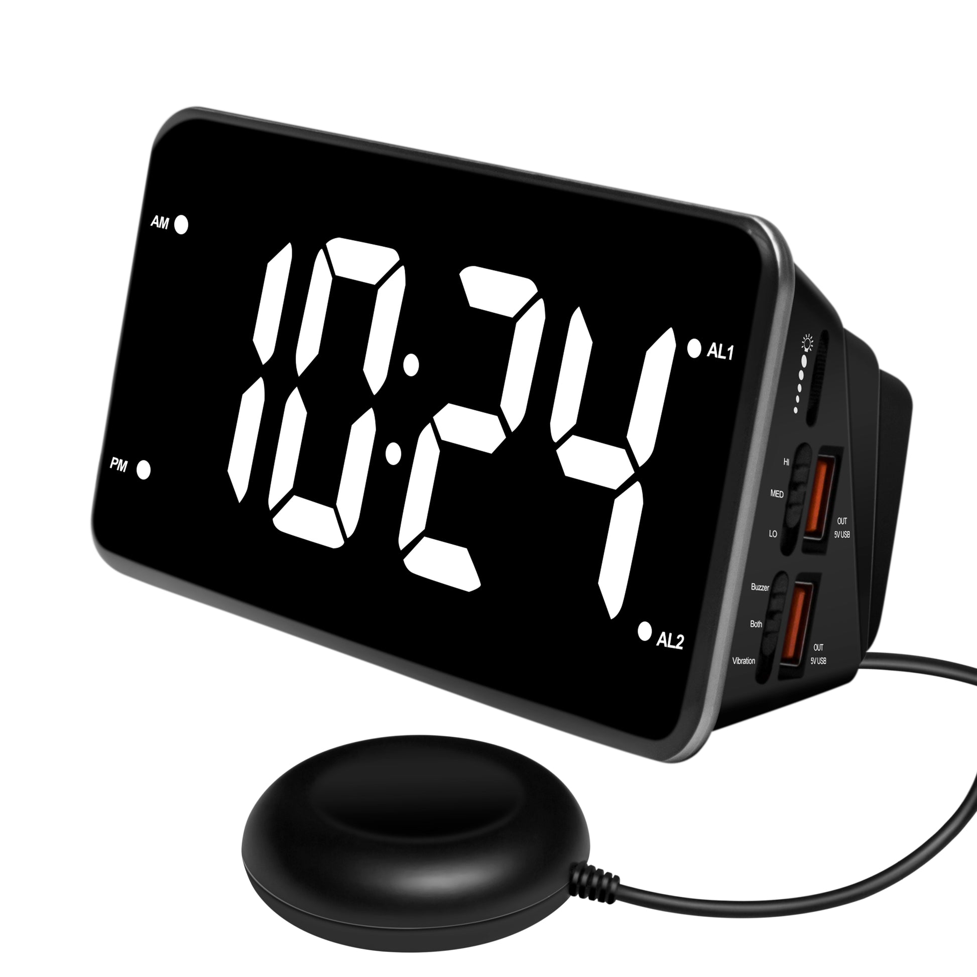 Vekerr Vibration Alarm Clock - 12 Pieces 