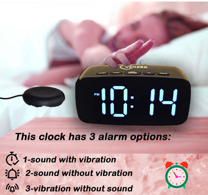 Vekerr Vibration Alarm Clock - 48 Pieces 