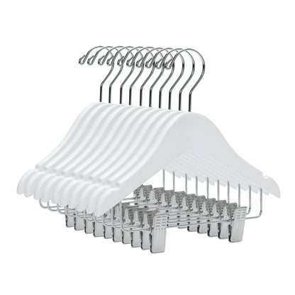 WB42 - Baby Wooden Hanger, 10" White - 80