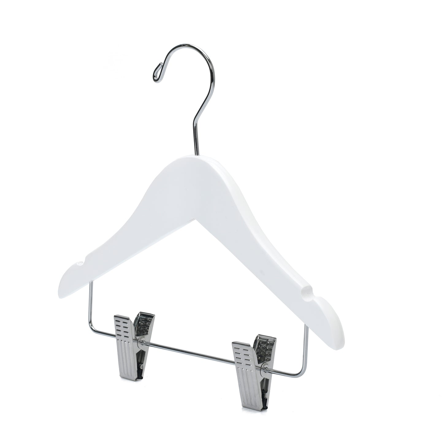 WB42 - Baby Wooden Hanger, 10" White - 80