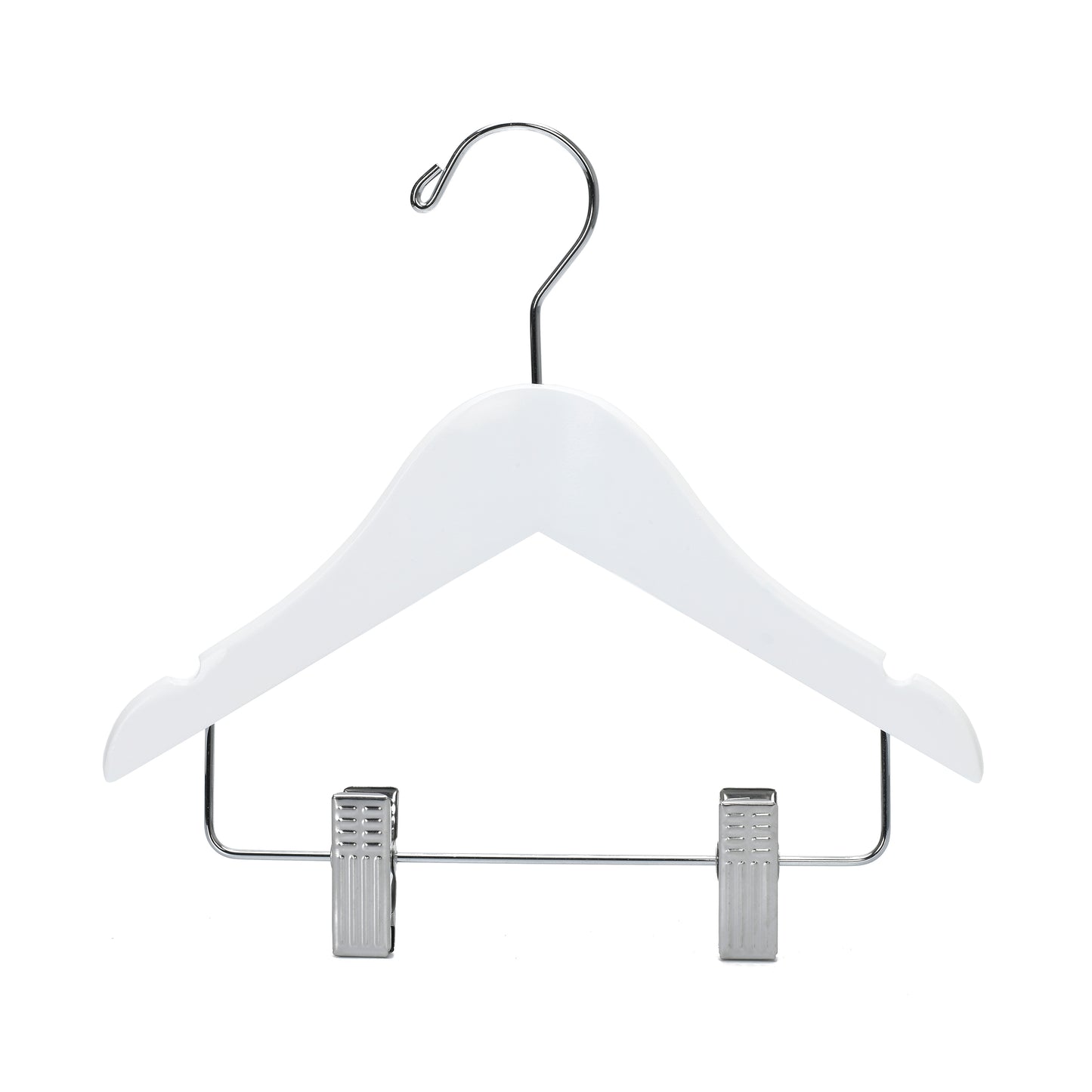 WB42 - Baby Wooden Hanger, 10" White - 80