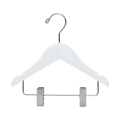 WB42 - Baby Wooden Hanger, 10" White - 80