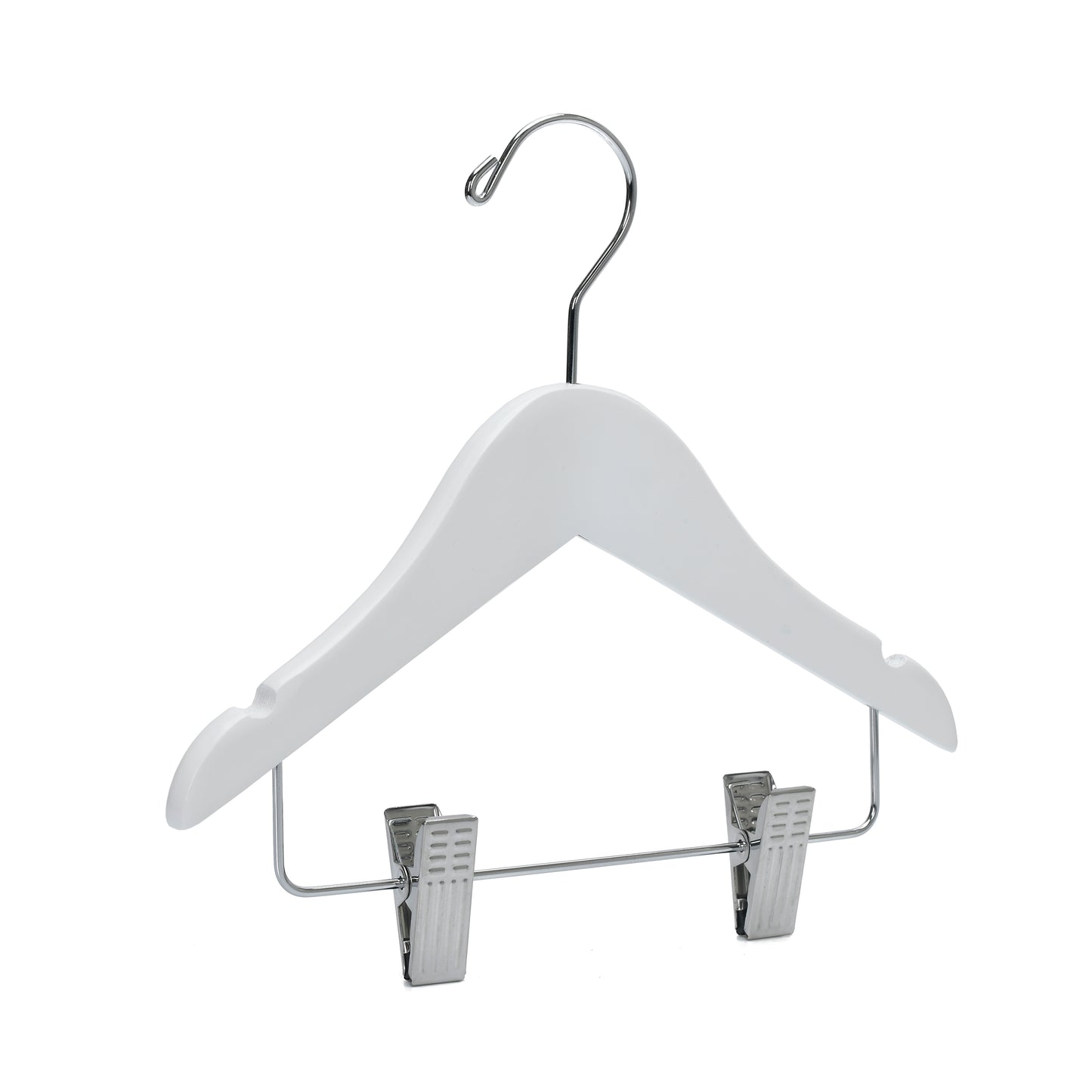 WB42 - Baby Wooden Hanger, 10" White - 80