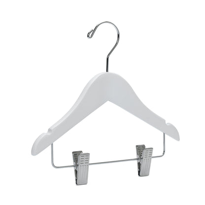 WB42 - Baby Wooden Hanger, 10" White - 80