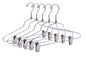 M056  - Metal Hanger 14" with Clips Swivel Hook Teen